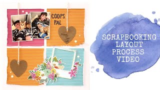 12x12 Scrapbooking Layout - Coops Pal