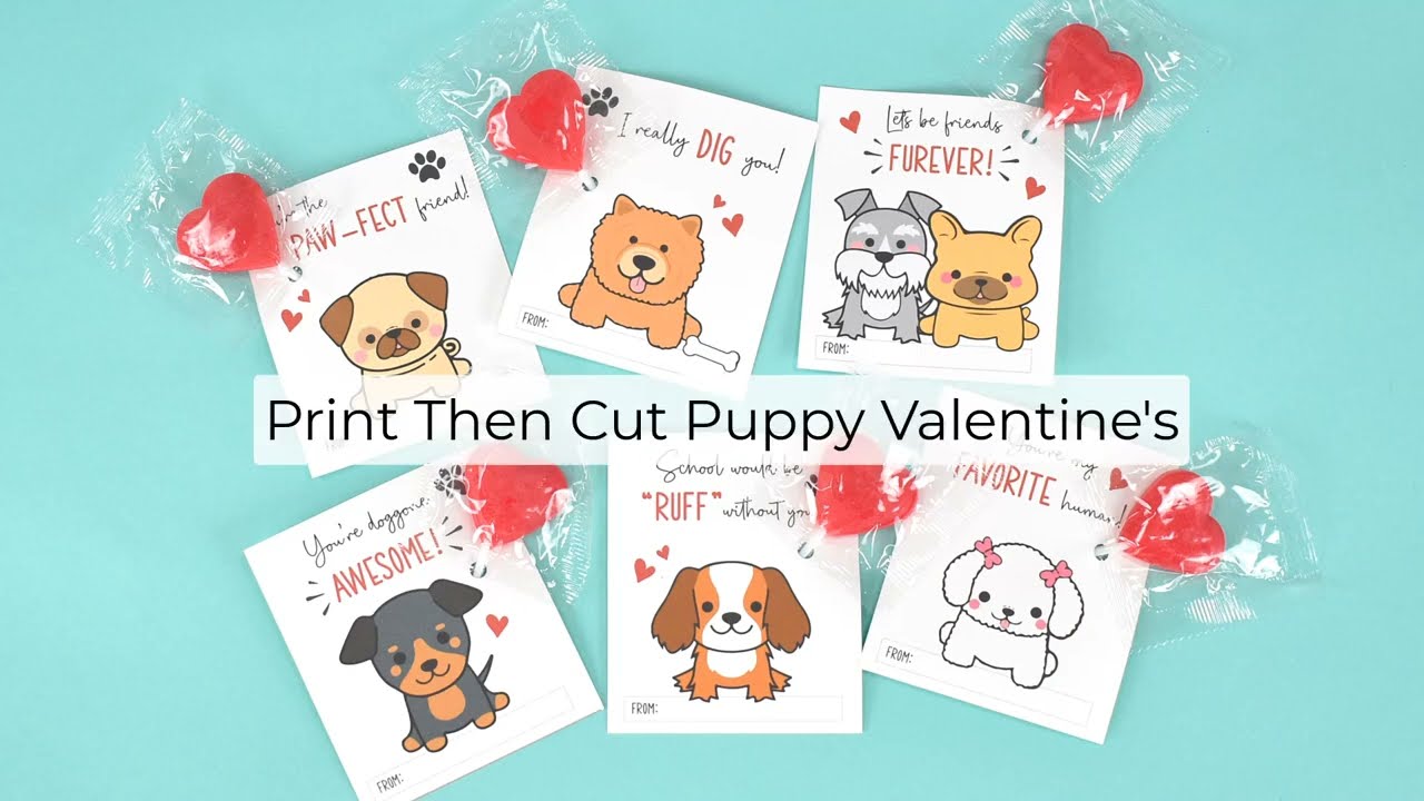 Print Then Cut Puppy Dog Valentine's Day Lollipop Cards - Kid Crafts | Abbi Kirsten Collections - YouTube print-then-cut-puppy-dog-valentine-s-day-lollipop-cards-kid-crafts-abbi-kirsten-collections-youtube