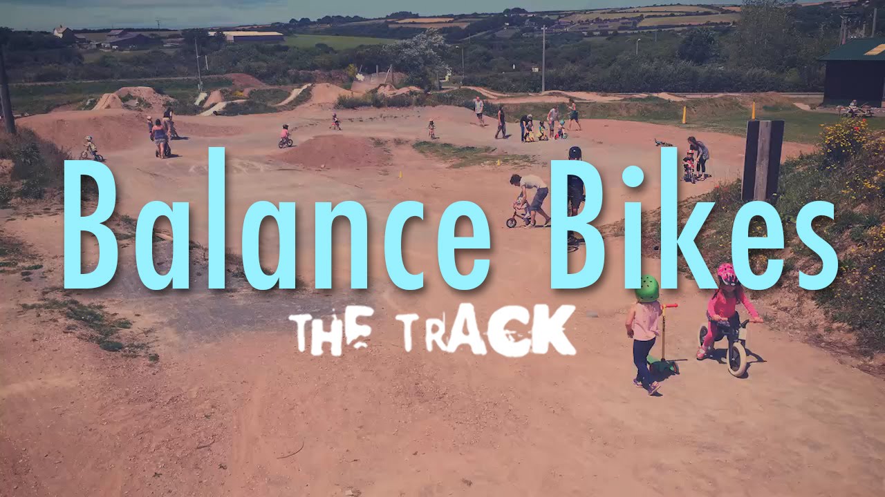 Balance bike track day Cornwall YouTube