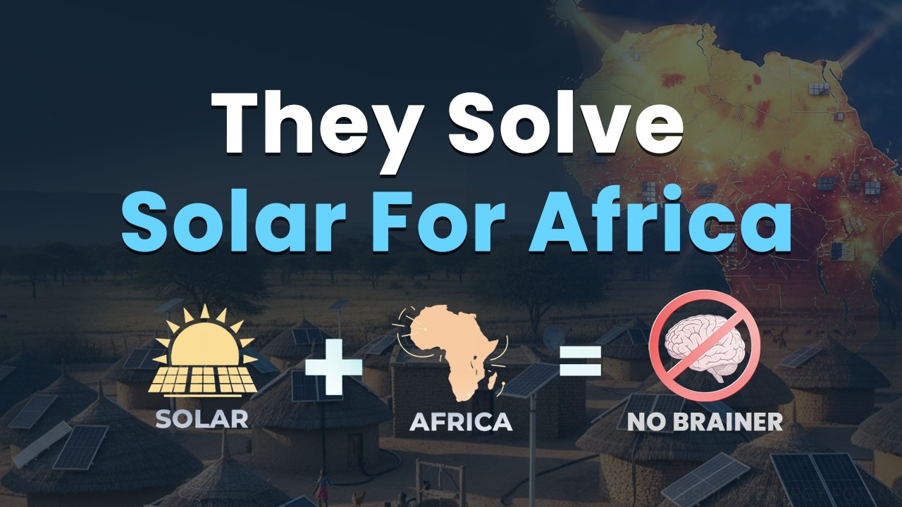 How to solve Solar in Africa?!