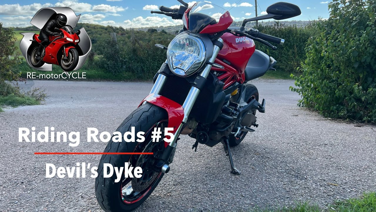 Riding Roads #5 - Devil's Dyke on the Ducati 821 Monster
