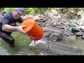 Jeff Slade reviews the Gold Hog Mats Le Trap Sluice and a Hand Held Dredge