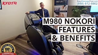 Costco Massage Chair - Kyota Nokori M980 Syner-D Zero Gravity Massage Chair's Best Features