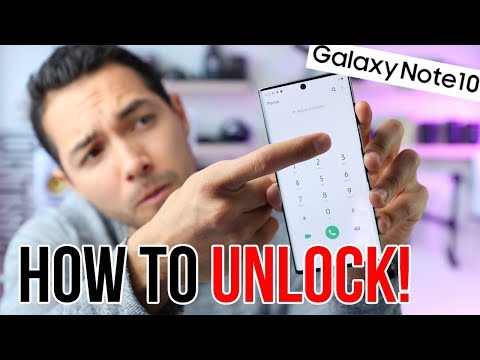 How To UNLOCK Samsung Galaxy Note 10! - Fast and Easy