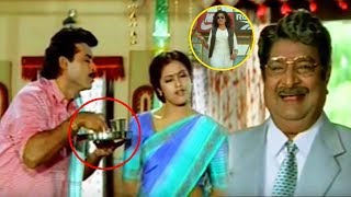 Venkatesh, Meena, Raadhika Telugu Super Hit Movie Part  6 || Suryavamsam || Venditera