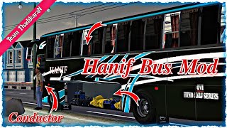 Hanif bus mod review || Passenger view 😍 variant || bus mod review