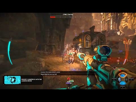 Evolve Online - Playing with Medic (Lazarus) against Wraith
