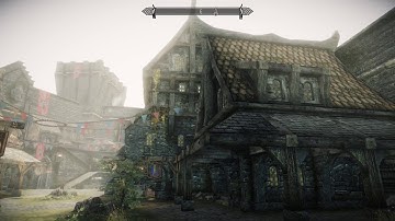 The Elder Scrolls V  Skyrim Special Edition enb godrays ghosting glitch