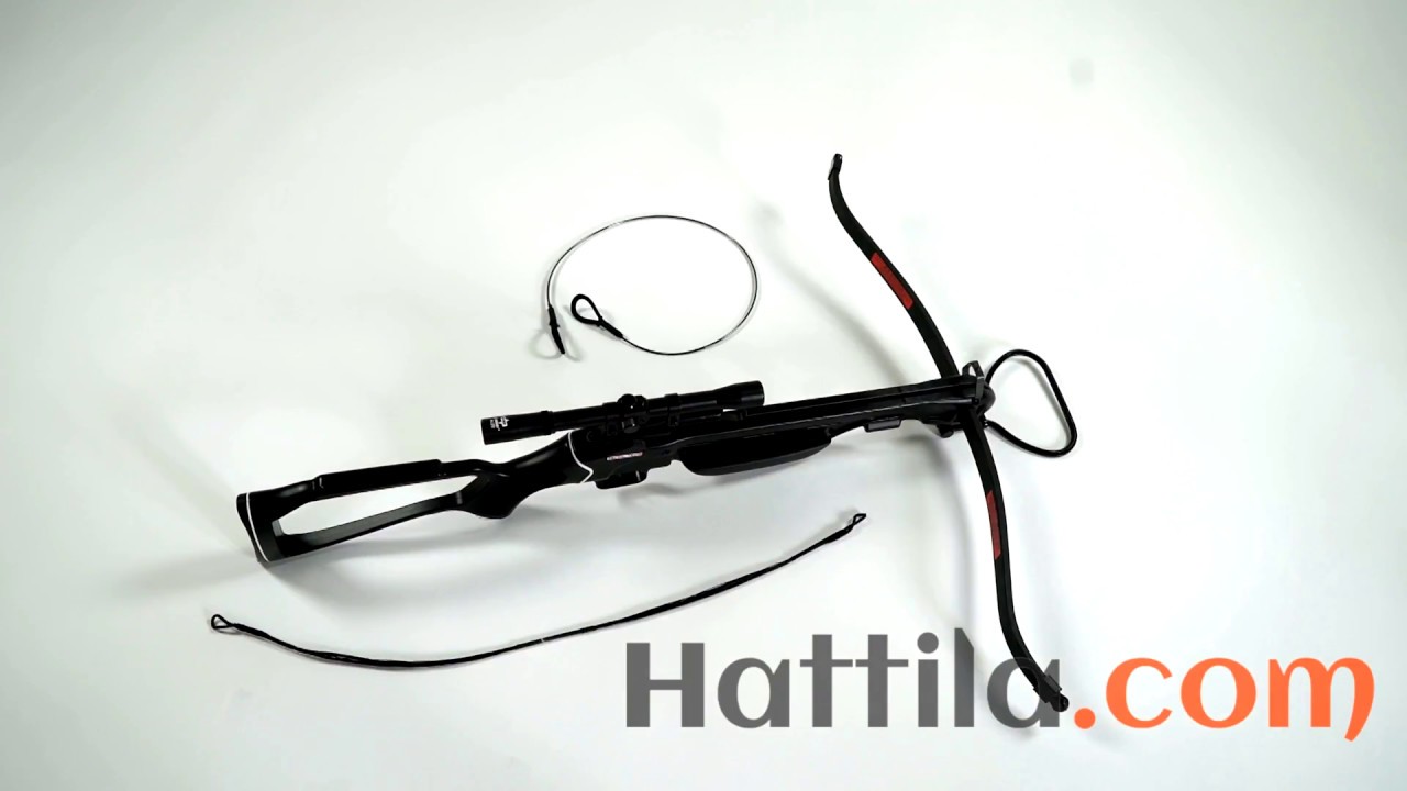 Hattila.com - Montage et Démontage de la corde d'une arbalète - YouTube