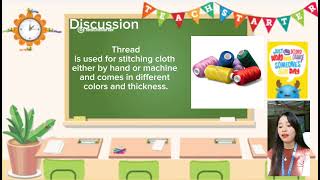TLE 6- "SEWING AND HOUSEHOLD LINENS" (Video Demonstration)