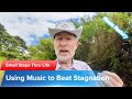 Groove Your Way to Momentum: Using Music to Beat Stagnation