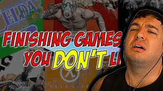 Why You Finish Games You Don't Like  | Cornel Reacts