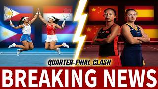 Eala \u0026 Tjen vs Zhang \u0026 Bucsa | WTA Abu Dhabi Quarter-Final - FULL ANALYSIS