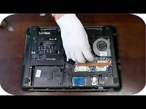 تعلم تغيير مروحه اللابتوب والمعجون الحرارى لحل مشكلة فصل الجهاز فجأة