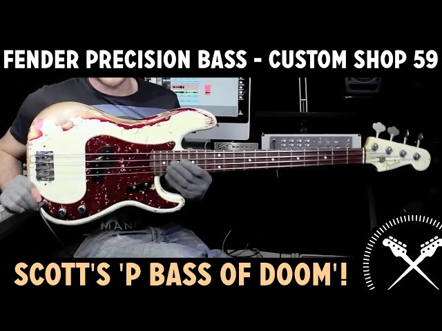 Fender Precision Bass - Custom Shop 59 (Scott's 'P Bass of Doom