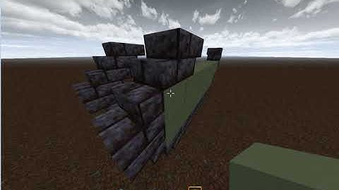 Minecraft | tutorial | how to make Mark V tank | Malaysia