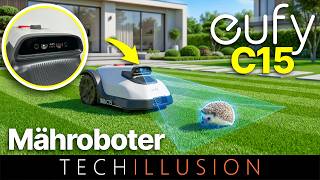 🔥eufy C15: Der Beste Mähroboter in 2026 für 500m² nur mit Kamera?! 😱 Review &amp; Test +VERLOSUNG🎁