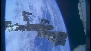 Dragon SpX-11 Robotics Part 1 - MUSES Installation