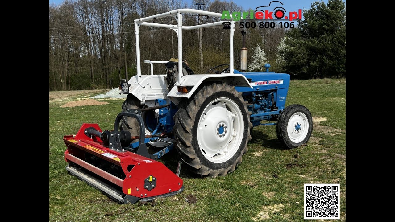 test kosiarki bijakowej z klapą 155 GRASS-ROL