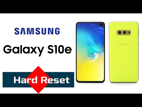 How To Hard Reset Samsung Galaxy S10e