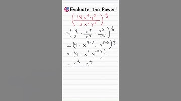 Evaluating the Powers in Minutes! #gedmath  #powersandexponents @GEDMathSimplified #grade10