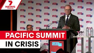 Pacific summit in crisis as One Nation surges | 7NEWS