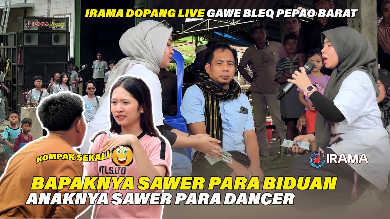 Di Pepao Barat !! Irama Dopang Live Dengan Kumpulan Lagu Sasak Bersama Nia Dirgha Linda Risma 2025