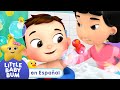 Primer Baño de Bebé Max | Canciones Infantiles | Dibujos Animados | Little Baby Bum en Español