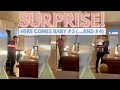 Husband's Reaction to Our Surprise Baby (...TWINS)!!