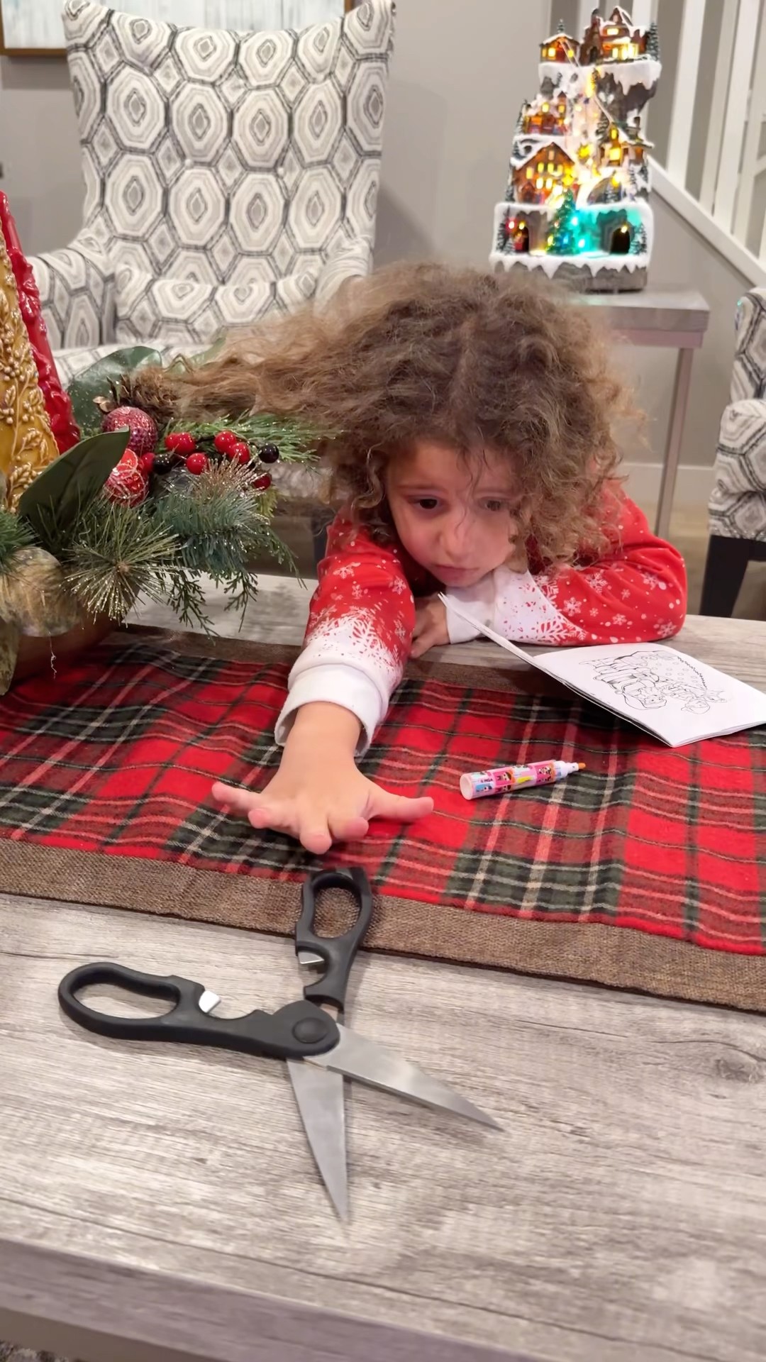 Sierra protects and teaches Rhia safety rules #shorts