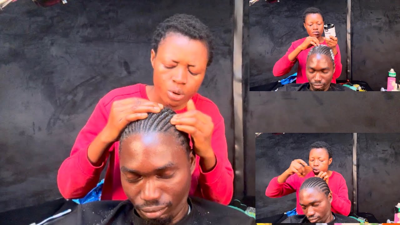 ASMR | Scalp checking, nitpicking, scratching, brushing, hair buttering | natural sound | no talking