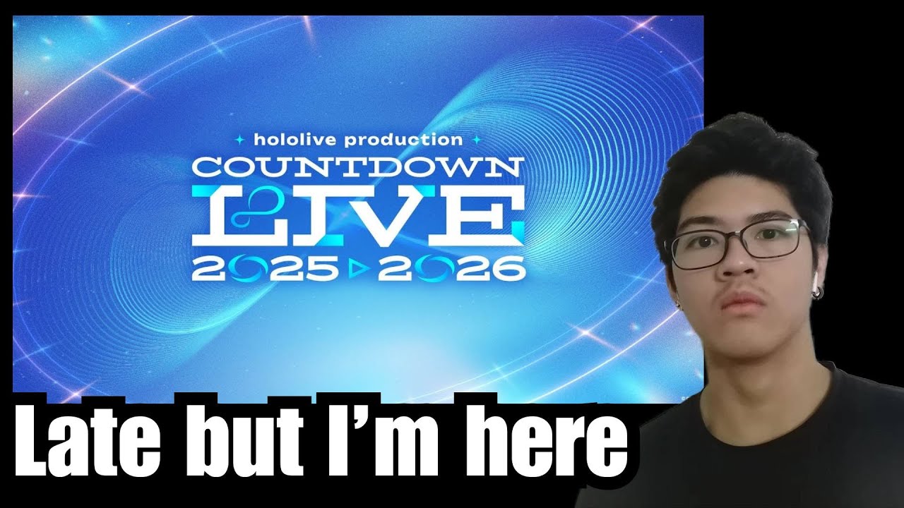 hololive production COUNTDOWN LIVE 2025▷2026 DRUNK REACTION!!!!!