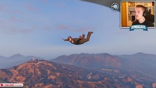 Justice! The Batcave & Skydiving! - Grand Theft Auto 5