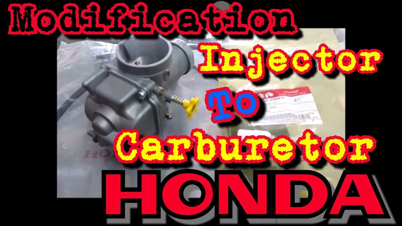 Modifikasi Motor Injeksi Ganti Karburator Di Honda New Megapro Fi