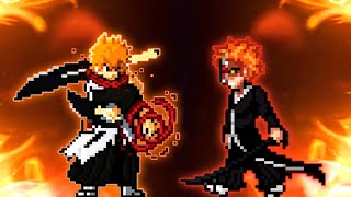 Ichigo TYBW vs. Ichigo (Fullbring, Bankai, Hollow) in Jump Force Mugen