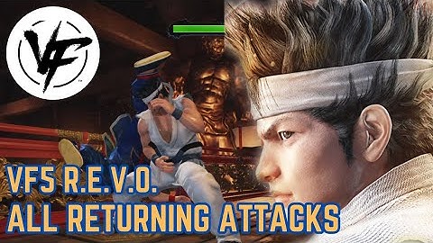 VIRTUA FIGHTER 5 REVO | All Restored LEGACY Moves