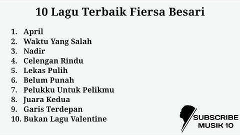 10 Lagu Terbaik Fiersa Besari Terbaru   Fiersa Besari Full Album