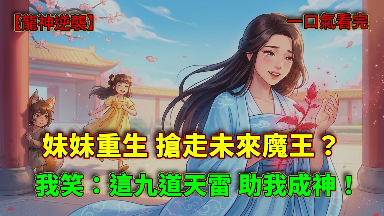 「姐姐，九道天雷之痛就由妳來受吧！」妹妹重生搶走體弱半妖，卻不知我手中的神血草才是成神關鍵？當她被棄如草芥時，我已剖了仙君金丹，問鼎四方之主！