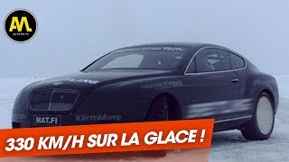 Défi : la Bentley Continental GT sur glace