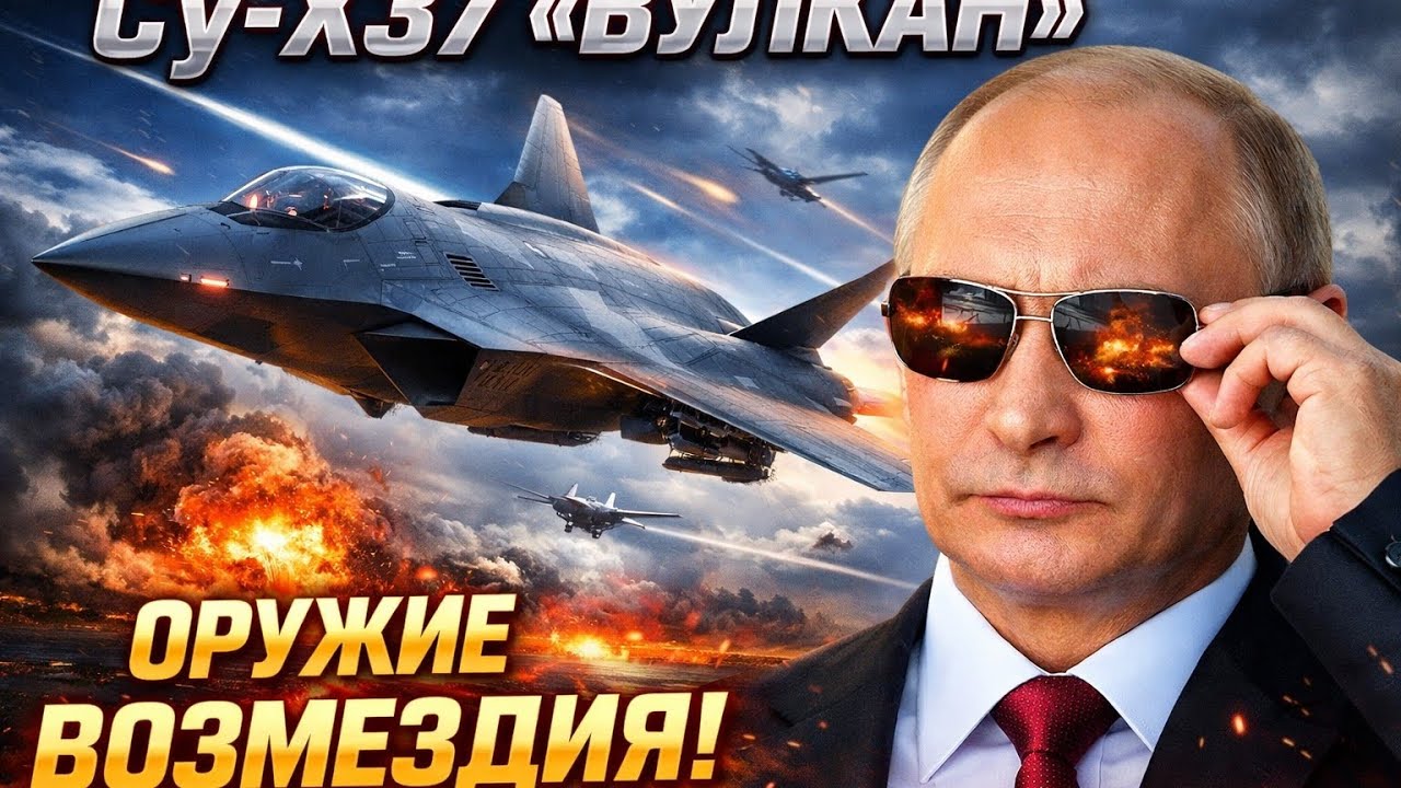 Су-X37 «Vulkan» ШОКИРОВАЛ МИР! 🔥 Гиперзвуковой Истребитель 6-го Поколения России?