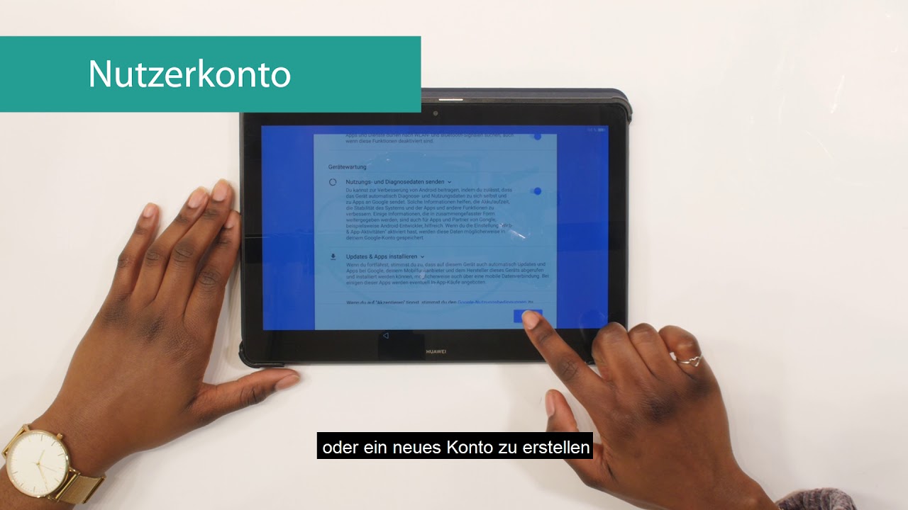 Wie richte ich ein neues Tablet ein? Wie richte ich ein neues Tablet ein?