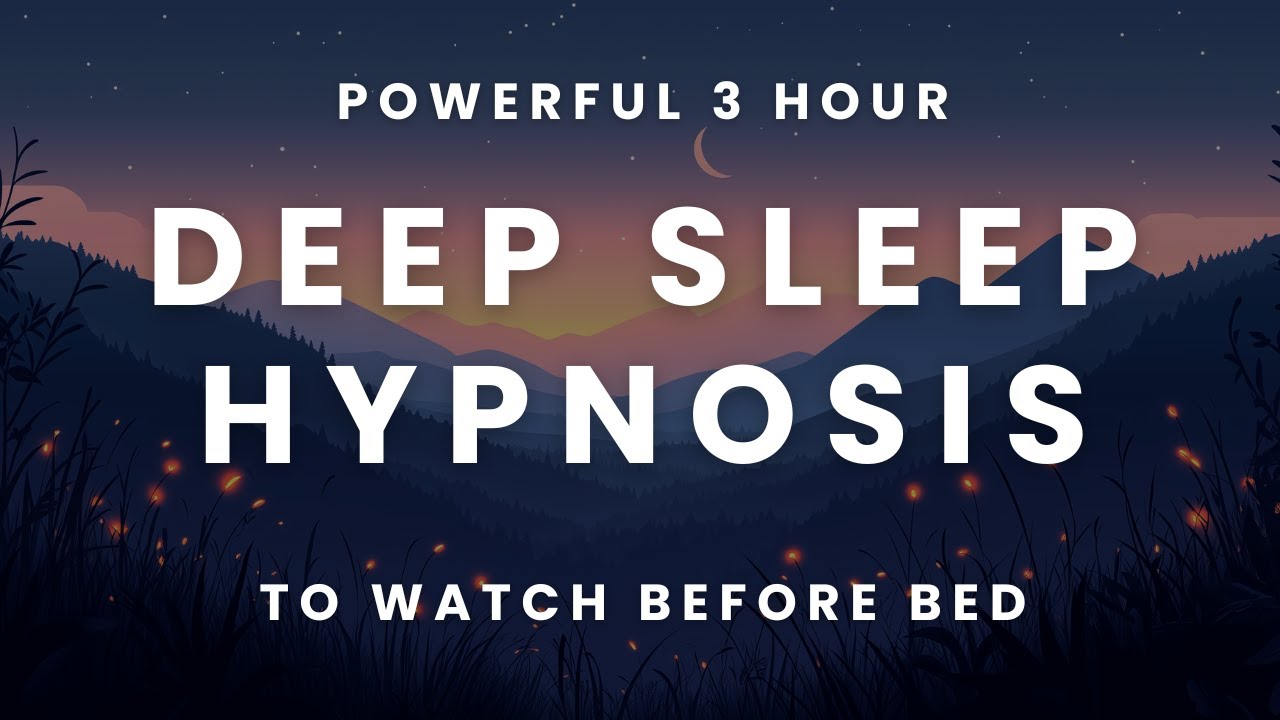 Hypnosis for Deep Sleep | Release Anxiety and Fall Asleep Fast - YouTube