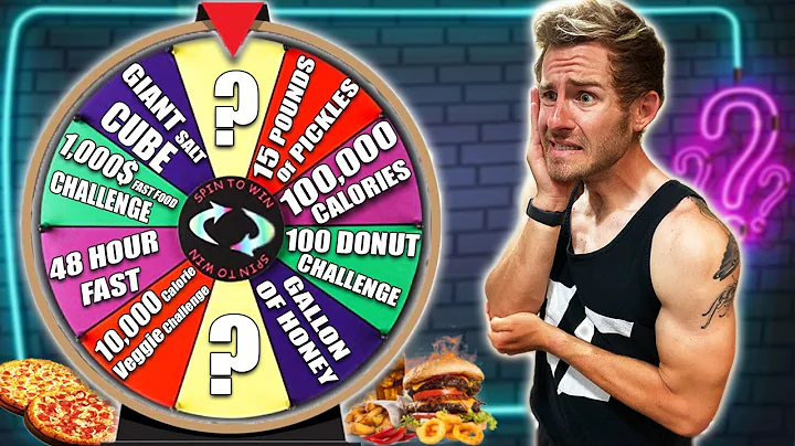 The Ultimate Food Challenge: Wheel of Misfortune!