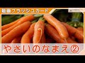 動くフラッシュカード やさい の名前 15選② 0歳 〜 3歳 から始める 知育 幼児 教育 Word for toddlers/Flash card