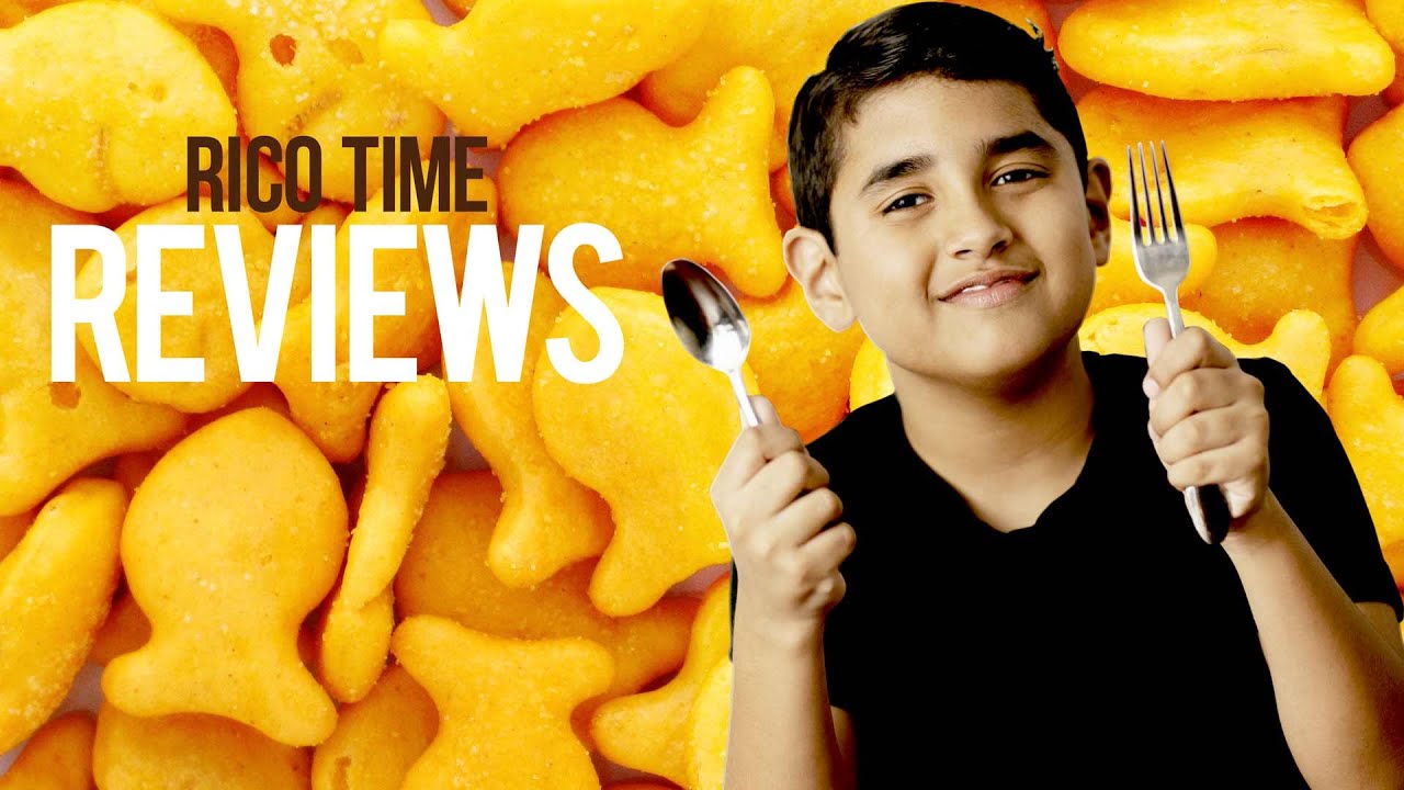 Episode 7 RicoTime Reviews Goldfish Crackers YouTube