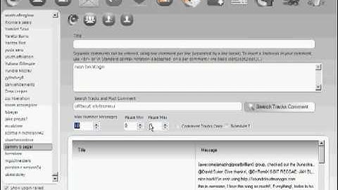 Multi Track Comments - Soundcloud Manager Tutorial
