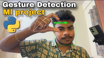 🔥 Real-Time Gesture Detection Using Python ML 🤖  || Python Ml project 