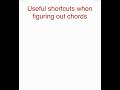 🎼 MUSIC THEORY 877: Shortcuts figuring out chords  #bachdmc #music #learn #musictheory #tutorial