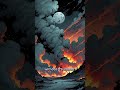 The Volcano That Erased Summer: A True Global Disaster 🌋❄️ #shorts #disaster #history #facts