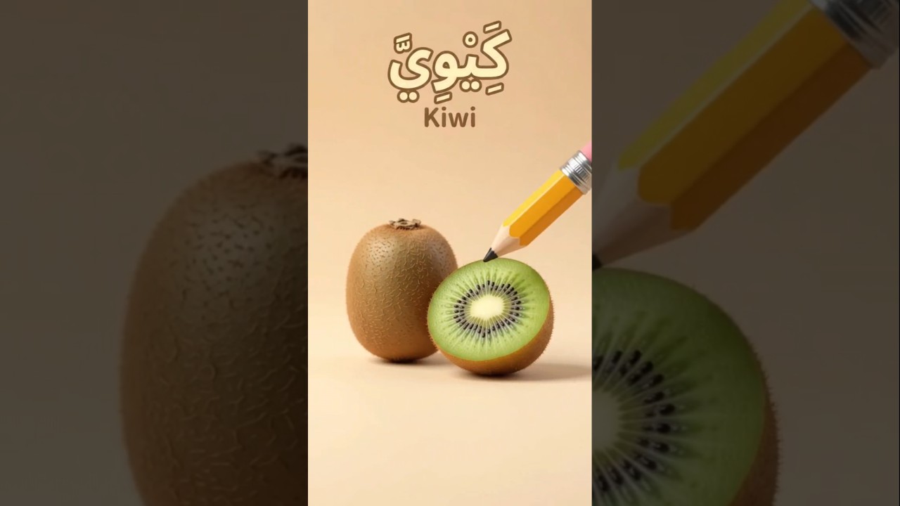 Can You Name These 3 Fruits in Arabic? 🥭🥝🌴🤯
